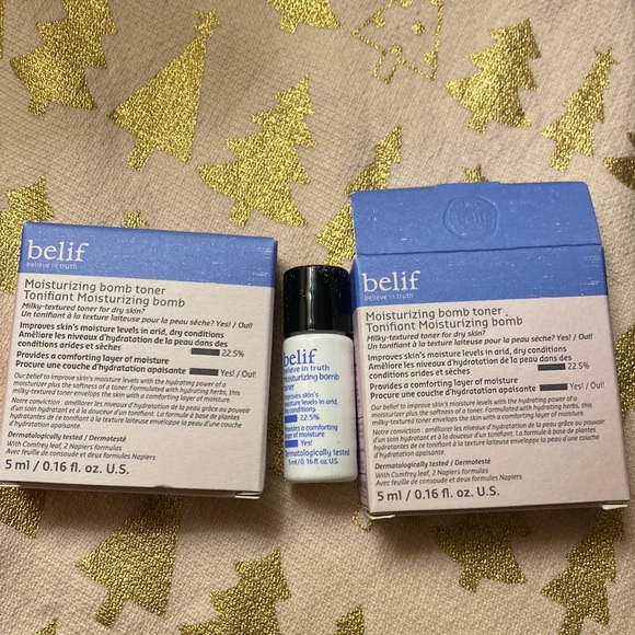 Belif Moisturizing Bomb 💣 Toner mini x 2 NEW - Picture 1 of 2